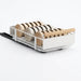 Space-Saving Pull-Out Kitchen Organiser — Plate, Bowl & Spice Rack