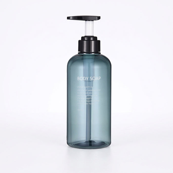 Refillable Pump Dispenser Set for Shampoo, Conditioner & Body Wash — 500 ml (1 or 3 pack)