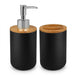 Bathroom Set – Soap Dispenser, Toothbrush Holder & Soap Box (Plastic)