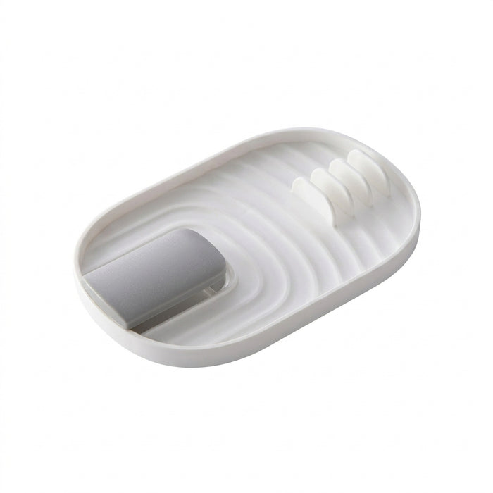 Nordic Style Pot Lid & Spoon Holder — Foldable Heat‑Resistant Rack (1 or 2pcs)