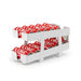 Expandable 2‑Tier Can Storage Rack – Transparent Double‑Layer Fridge Stacker