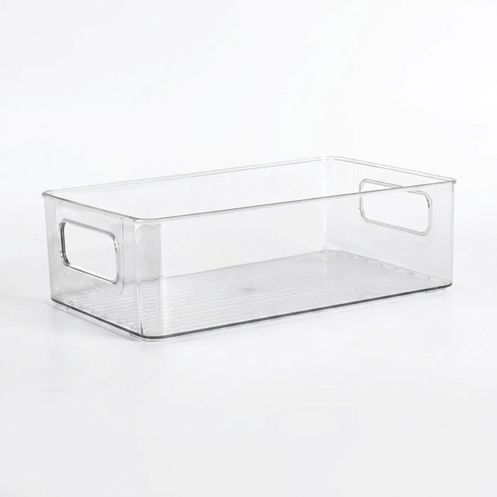 Fridge Storage Boxes – Stackable Plastic Organisers for Cans & Pantry