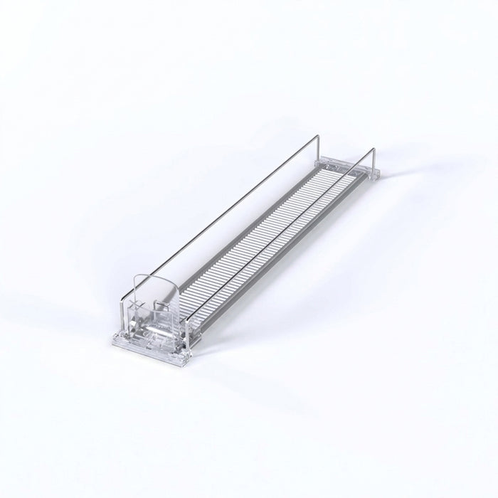 Automatic Soda Can Dispenser — Transparent Slide-Rail Fridge Rack