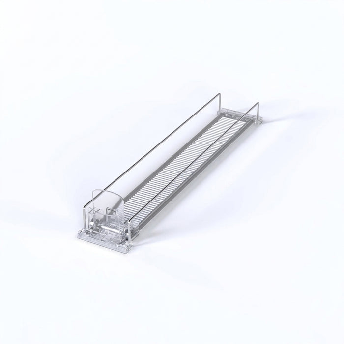 Automatic Soda Can Dispenser — Transparent Slide-Rail Fridge Rack