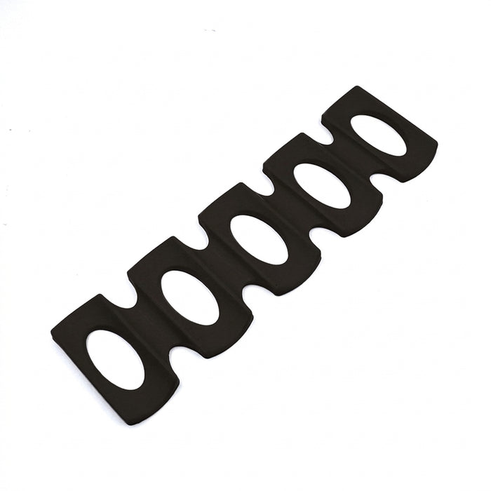 Silicone Fridge Can & Bottle Rack Mat — 1 or 2 Pack (Red, Green, Black)