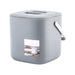 2-Tier 4L Plastic Kitchen Waste Bin with Handle, Compost Drainer & Inner Tank