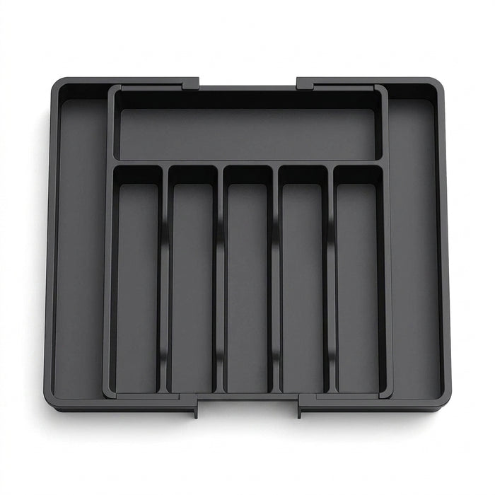 Expandable Cutlery Tray – Adjustable Drawer Utensil Organiser (PP)