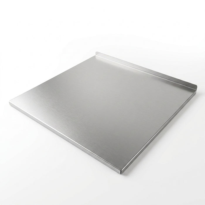 Stainless Steel Cutting Board – Heavy-Duty, Non-Slip with Safety Lip (40×30cm, 50×40cm)