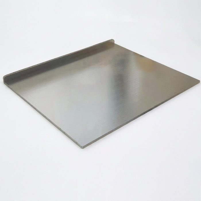 L-shaped Stainless Steel Double-Sided Chopping Board — Large Cutting & Kneading Panel