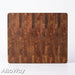 Large Teak Wood Cutting Board — 16.5 x 11.8 in or 13.3 x 9.5 in, 1 in Thick