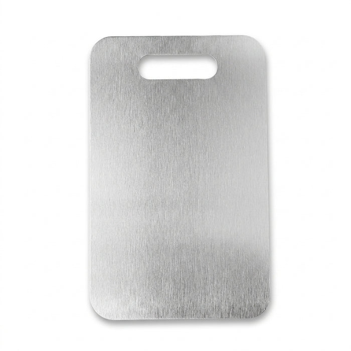 Stainless-steel Cutting Board — Thickened, Double-sided Food‑Grade Chopping Board