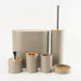 6-piece Bathroom Accessory Set — Toothbrush Holder & Vanity Essentials