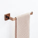 Rose Gold Bathroom Hardware Set — Stainless Steel Towel Rail, Toilet Paper Holder & Hook