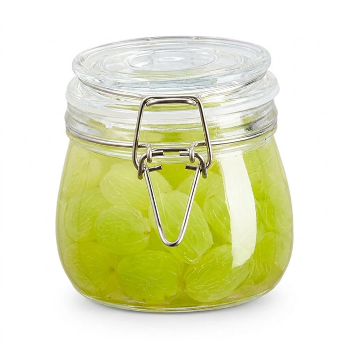 Sealed Glass Jars with Clip Lids — Airtight Food-Grade Storage (500–1000ml & 3‑piece set)