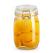 Sealed Glass Jars with Clip Lids — Airtight Food-Grade Storage (500–1000ml & 3‑piece set)