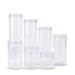 30 Clear Food-Grade PET Storage Jars with Lids – Assorted Sizes
