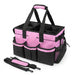 Large Cleaning Caddy Tote with Support Board & Multi-compartment Organiser