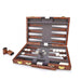 38cm (15in) Folding Game Board — Classic Chess & Checkers Travel Edition
