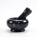 Marble Mortar & Pestle — White Marble Herb and Spice Grinder
