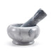 Marble Mortar & Pestle — White Marble Herb and Spice Grinder