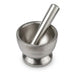 Stainless Steel Mortar and Pestle Set — Garlic & Spice Grinder (2-piece)