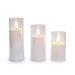LED Flameless Acrylic Candles with Remote & Timer – Flickering, Battery Powered