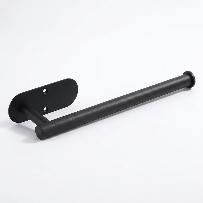 Stainless Steel Paper Towel Holder – Adhesive or Screw-Fix Wall & Cabinet Mount