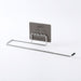 Drill-Free Stainless Steel Wall-Mounted Paper Towel & Toilet Roll Holder