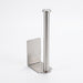 Adhesive Stainless Steel Paper Towel & Toilet Roll Holder — Black or Silver (S/M/L)