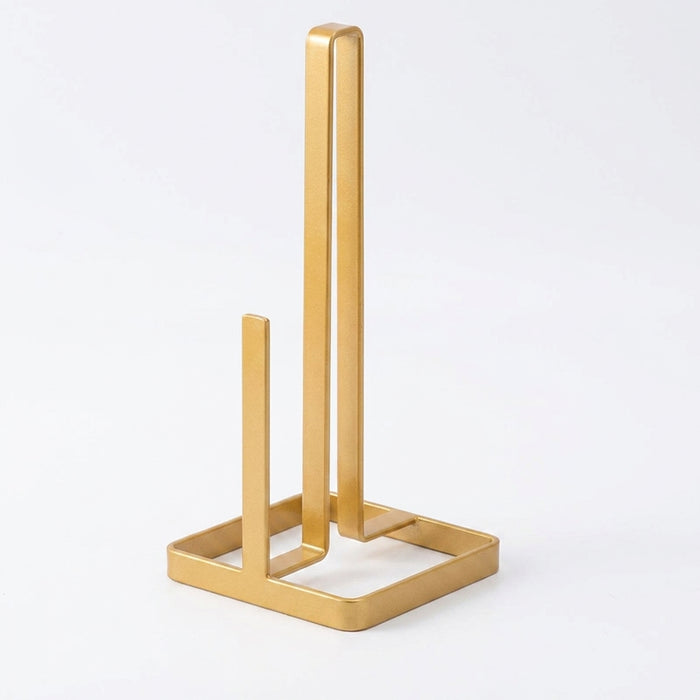 Portable Metal Paper Towel & Napkin Holder for Kitchen & Bathroom — Modern Minimalist