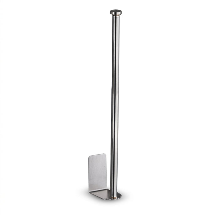 Self-Adhesive Punch-Free Toilet & Towel Roll Holder, Stainless Steel Wall Mount
