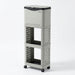 Multi-layer Kitchen Bin with Wheels – Large Capacity, Sliding Lid (PP)