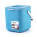 Portable 2-Tier Kitchen Waste Bin with Handle — 4L Compost Drainer