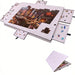 Felt Puzzle Table for 1000 Pieces — 6-Drawer Portable Jigsaw Board with Stand Cover, 77 x 53.6 x 4.2 cm