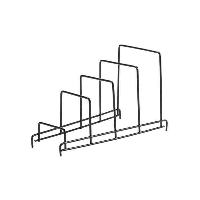 Iron Art Multi-Layer Kitchen Rack — Space-Saving Cutting Board & Lid Organiser