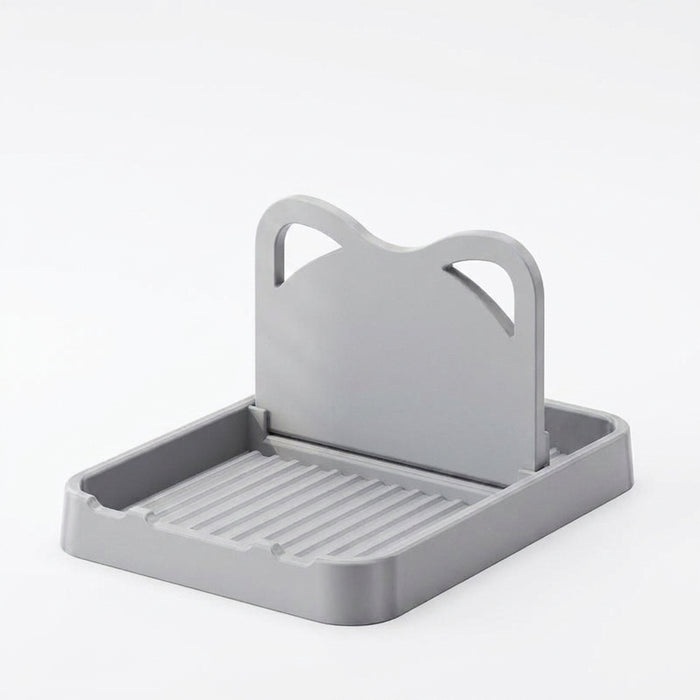 Spoon, Spatula & Lid Rest Rack – Compact Pan Lid Holder for Kitchen