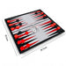 Folding Magnetic Backgammon Board 19.1 x 19.7cm – Portable Travel Game
