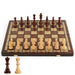 44cm (17.3in) Wooden Folding Chess Set with Felt Board
