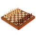 Rosewood Chess Set with Storage Box & 2 Extra Queens — Wooden Tournament Board for Adults