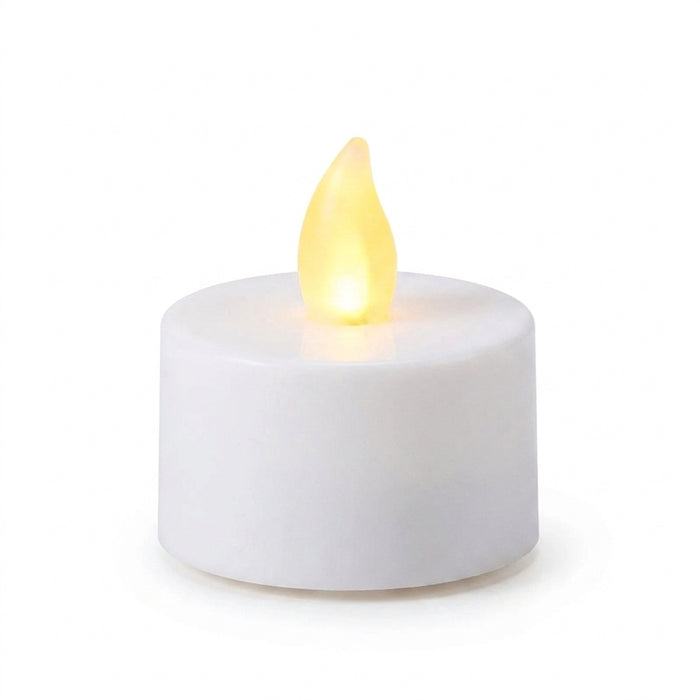 Solar Tea Light LED Candles – Rechargeable, Flameless, Waterproof for Garden & Home