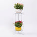 Double-Layer Metal Plant Stand — Multi-Layer Floor Display (1 pack)