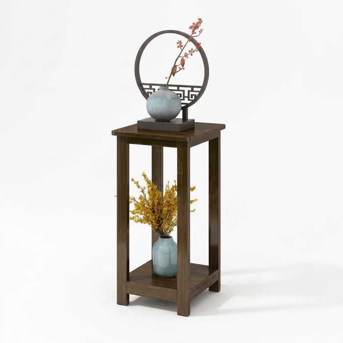 Multi-Tier Indoor Floor Plant Stand – Solid Wood Succulent Display Rack