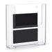 A4/A5 Wall-Mounted Clear Acrylic Brochure & Flyer Holder — Magnetic Options