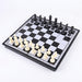 Folding Magnetic Chess & Checkers — 4 Sizes, Plastic HIPS, Teaching Book