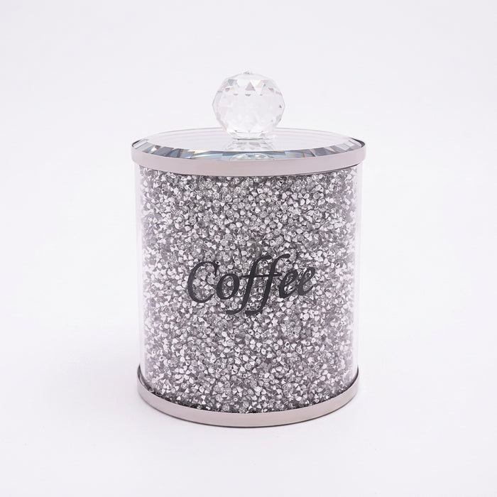 3-Piece Glass Canister Set with Stainless Steel Lids — Airtight Food Storage (10 x 14cm)