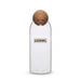 Hand‑blown Glass Storage Jars with Ball Cork Stopper — Transparent Kitchen Organiser for Tea, Spices & Nuts