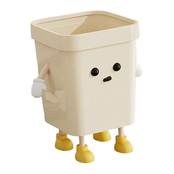 Creative Cute Trash Can — Open-Top Compost Bucket & Dustbin for Home