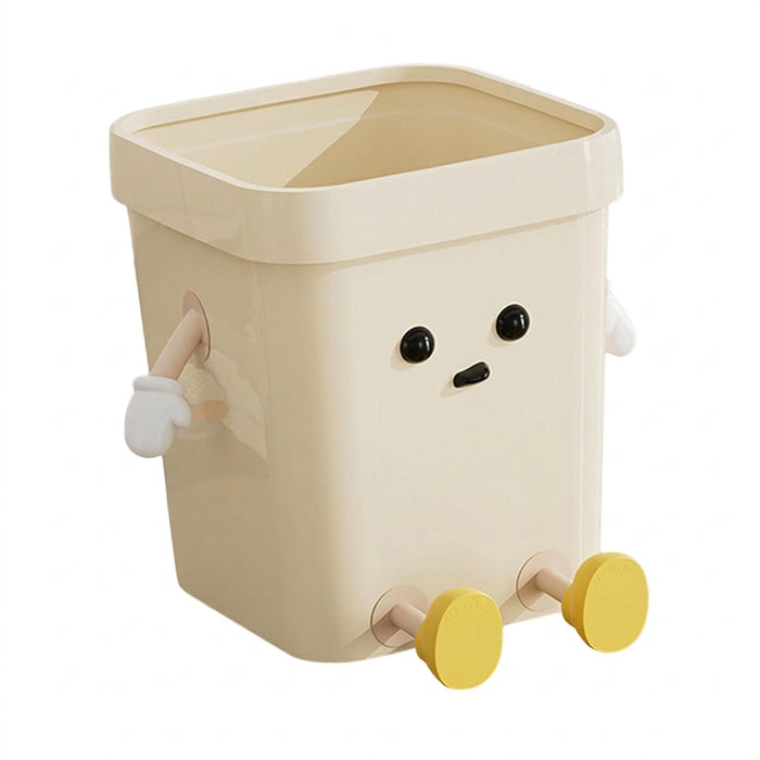 Creative Cute Trash Can — Open-Top Compost Bucket & Dustbin for Home