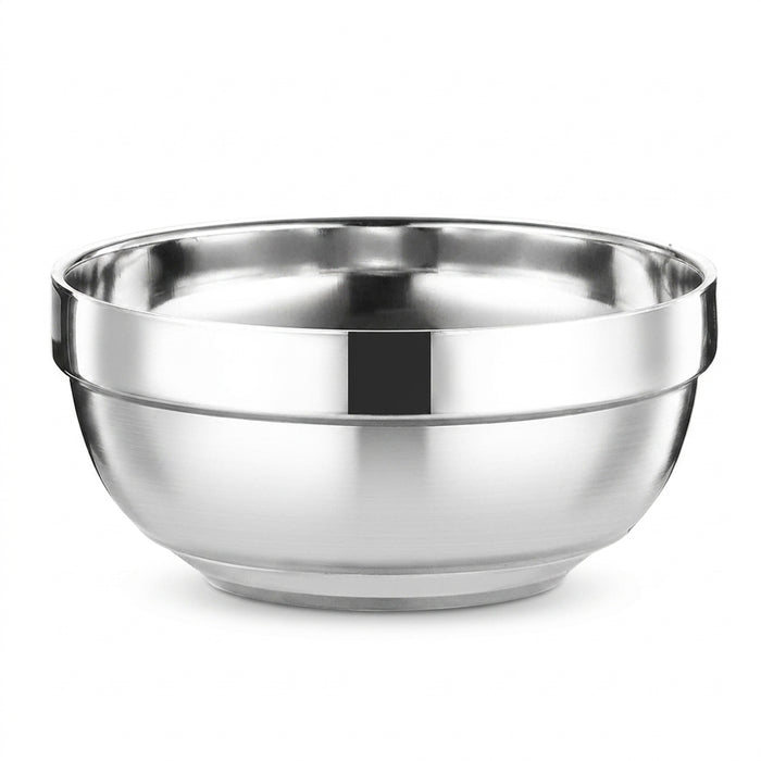 14.5cm Stainless Steel Bowl – Durable, Stackable for Mixing, Pickling, Salad & Fruit