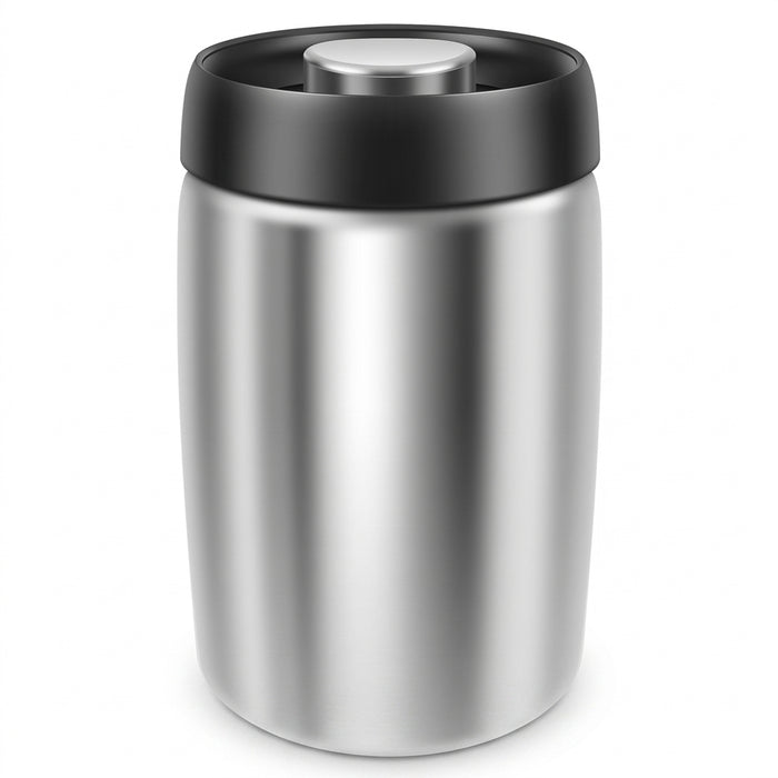 Coffee Vacuum Canister 1200ml – 304 Stainless Steel Food Storage